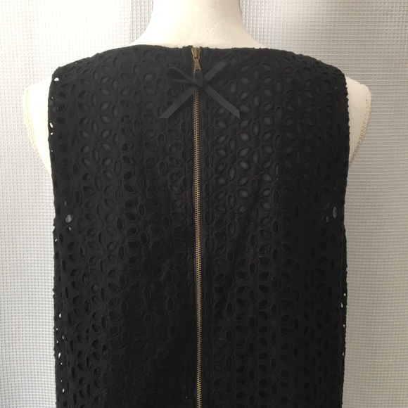Ann Taylor LOFT Black Dress with Pleated Bottom - Picture 4 of 8
